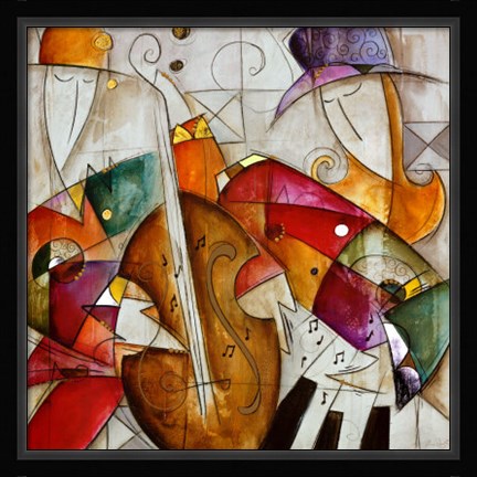 Framed Jam Session II  / Full Bleed Print