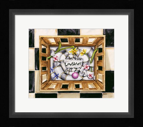 Framed Laughter Print