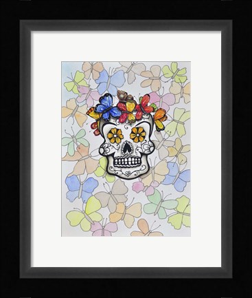 Framed Mariposita Print