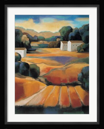 Framed Montecito II Print