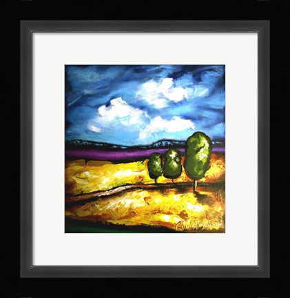 Framed Countryside Escape Print