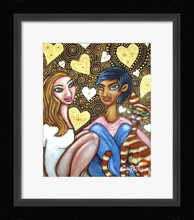 Framed Sweet Like Chocolate Print