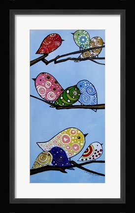 Framed Sweettweets Print