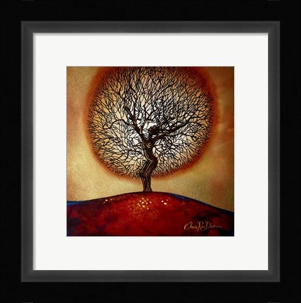 Framed Sun Worshipper Print