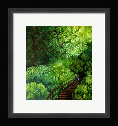 Framed Guardians of the Forest Print