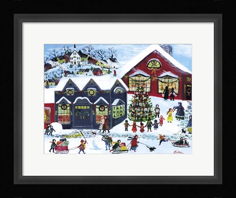 Framed Peace On Earth Print