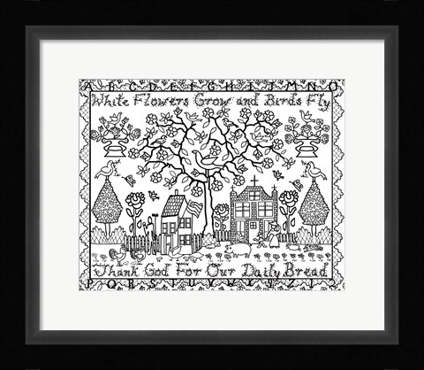 Framed Our Daily Bread Print