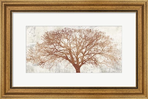 Framed Tree of Bronze Print