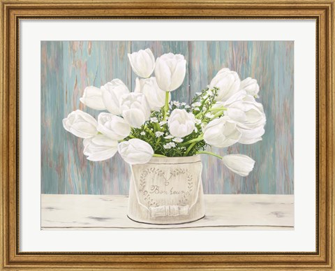 Framed Country Bouquet Print