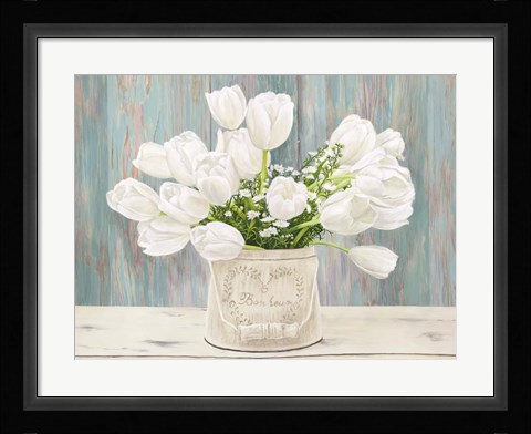 Framed Country Bouquet Print