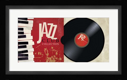 Framed Jazz Club Collection Print
