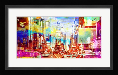 Framed Times Square 2.0 Print