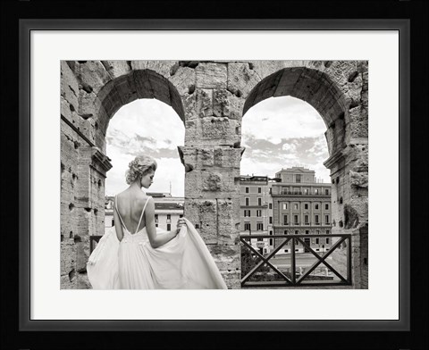 Framed From the Colosseum, Rome Print