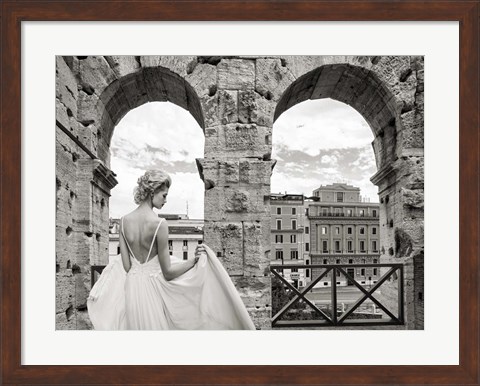 Framed From the Colosseum, Rome Print