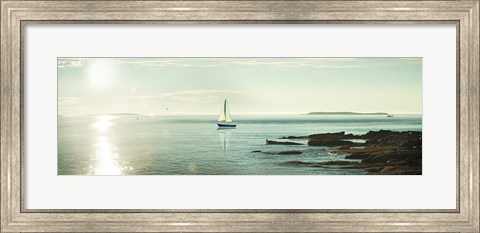 Framed Evening Sail Print