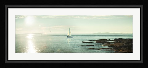Framed Evening Sail Print