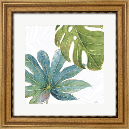 Framed Tropical Blush VII Print