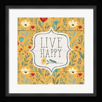 Framed Blooming Thoughts VIII Print