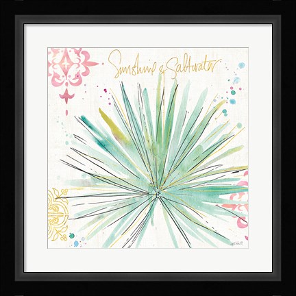 Framed Palm Passion V Print