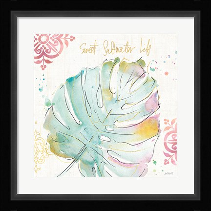 Framed Palm Passion IV Print