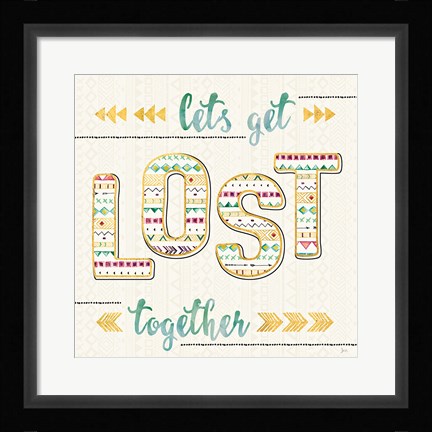 Framed Boho Quotes I Print