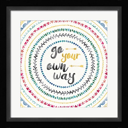 Framed Wild and Free II Print