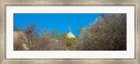 Framed Dome of a government building, Old Mississippi State Capitol, Jackson, Mississippi Print