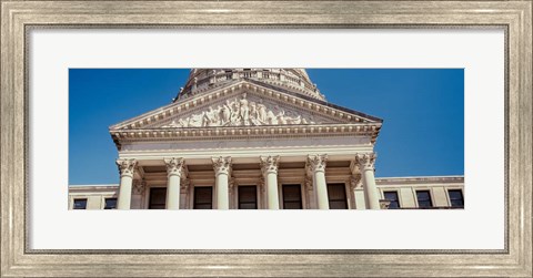Framed Government building, Mississippi State Capitol, Jackson, Mississippi Print
