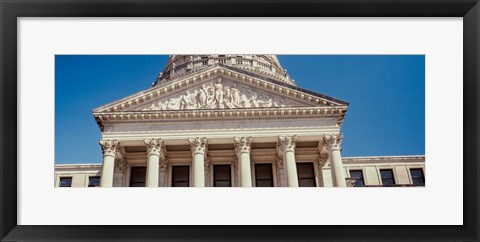 Framed Government building, Mississippi State Capitol, Jackson, Mississippi Print