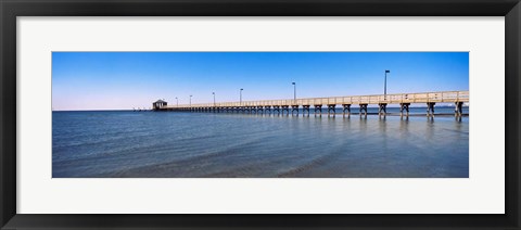 Framed Pier in Biloxi, Mississippi Print