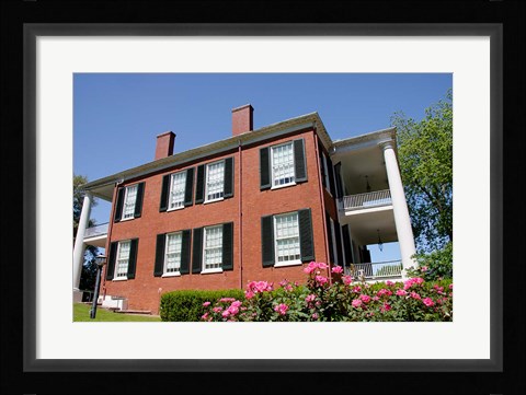 Framed Mississippi, Natchez, Rosalie house Print