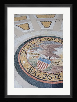 Framed Mississippi,  Illinois Memorial Print