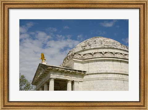 Framed Mississippi, Vicksburg Vicksburg NMP, Illinois Memorial Print