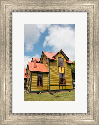Framed Mississippi, Columbus Childhood home Tennessee Williams Print