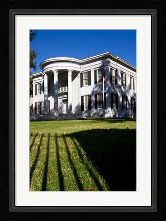Framed Governor's Mansion in Jackson, Mississippi Print