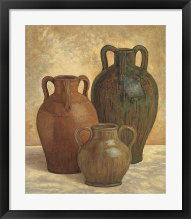 Framed Composizione di Vasi Print