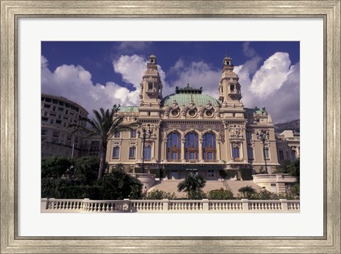 Framed Monte Carlo Casino, Monaco Print