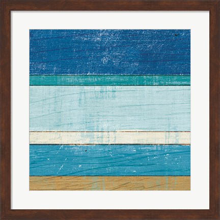 Framed Beachscape VI Print