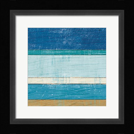 Framed Beachscape VI Print