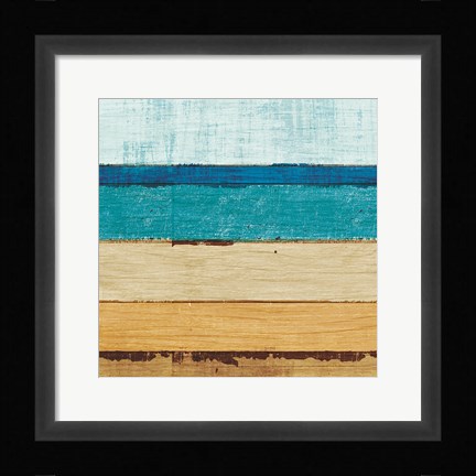 Framed Beachscape III Print