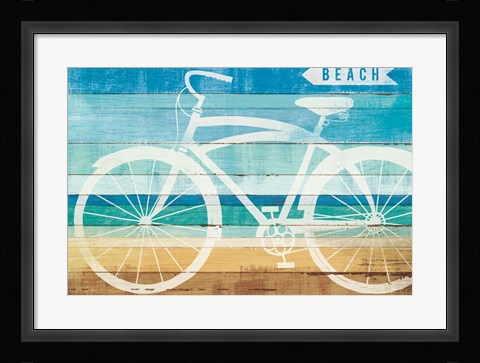 Framed Beachscape Cruiser II Print