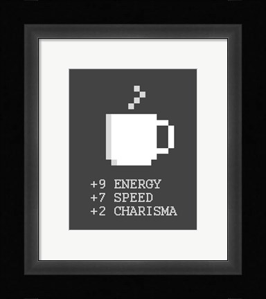 Framed Coffee Equipped Print