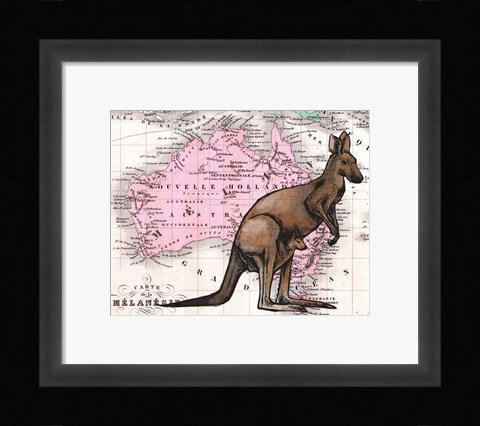 Framed Long Jump Print