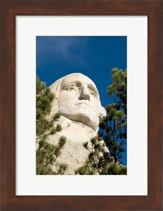 Framed Mount Rushmore, Black Hills, South Dakota Print
