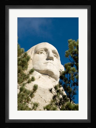 Framed Mount Rushmore, Black Hills, South Dakota Print