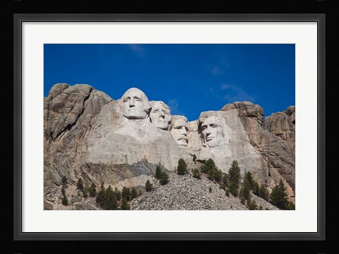 Framed Mount Rushmore National Memorial, South Dakota Print