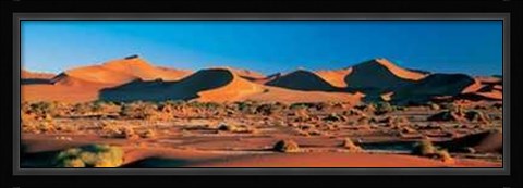 Framed Anonymous - Namib Desert, Africa Size 54.5x19 Print