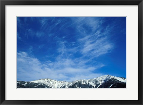 Framed Franconia Ridge, White Mountains, New Hampshire Print