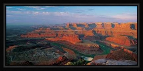 Framed Anonymous - Dead Horse Point, Utah Size 54.5x27.5 Print