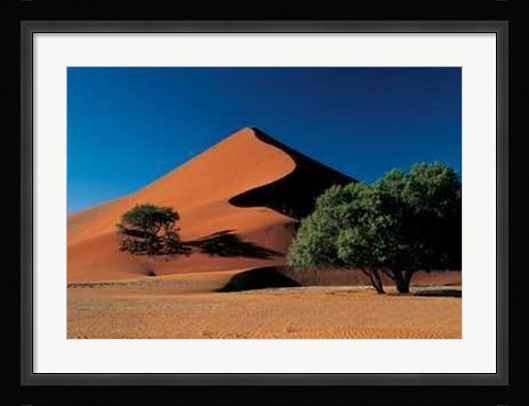 Framed Dune in Namib, Africa Print